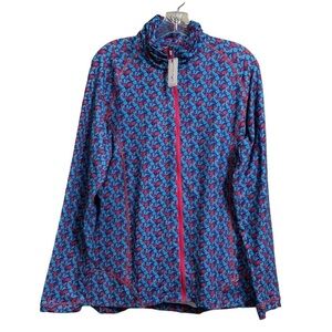 New Peter Millar SZ XL Butterfly Zip Up JACKET golf